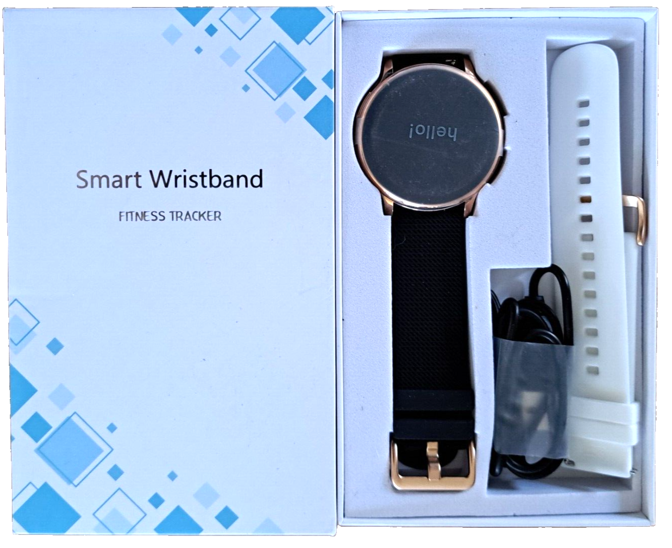 Nemheng Smartwatch Para Android IOS, Fitness Tracker