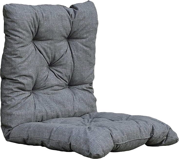 Chicreat Set mit 2 Sitzkissen 98 x 50 x 8 cm, Hellgrau