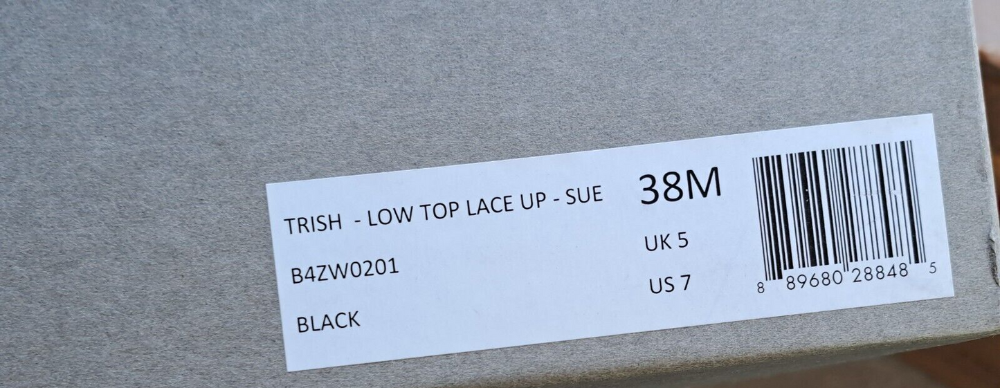 Allsaints Trish Sneaker, Größe 38 Schwarz