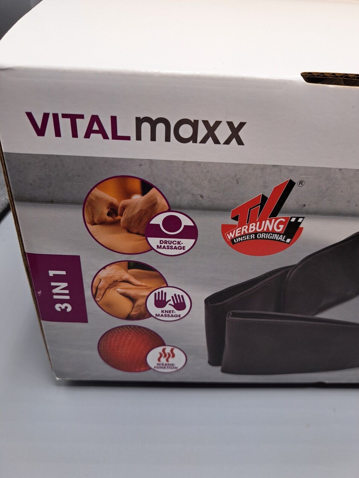 Vitalmaxx 3in1 Shiatsu-Massagegerät für Schultern und Nacken