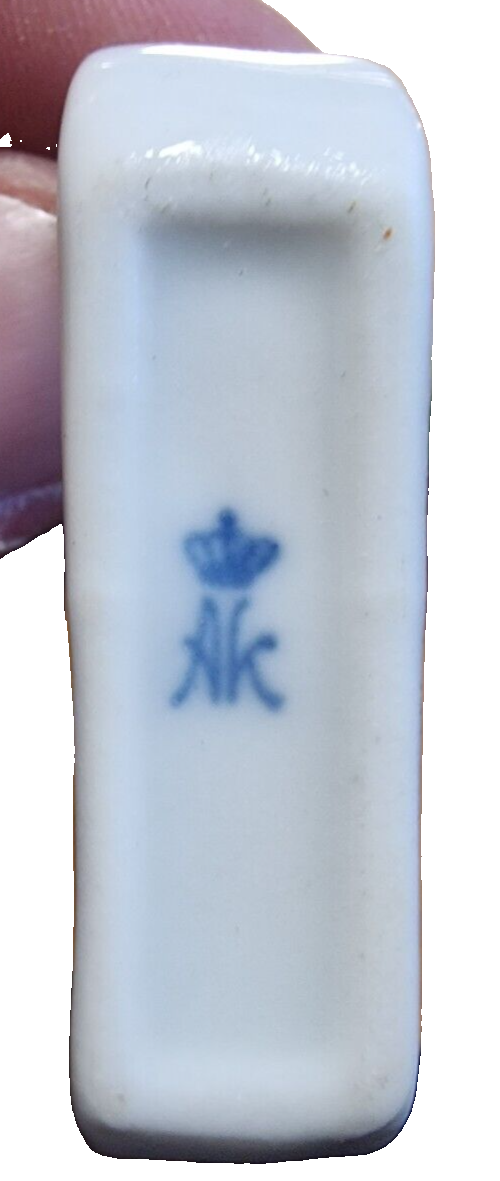 Kaiser Porzellan, Serviettenringe, Antiquität, Hingucker, 4 Stück
