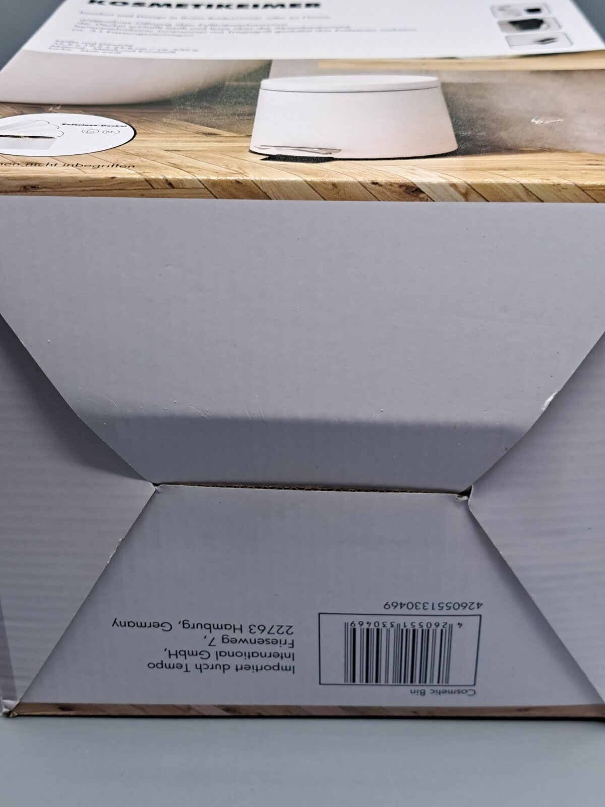 Linsar Kosmetikeimer, 3Liter, Fußtrittmechanismus