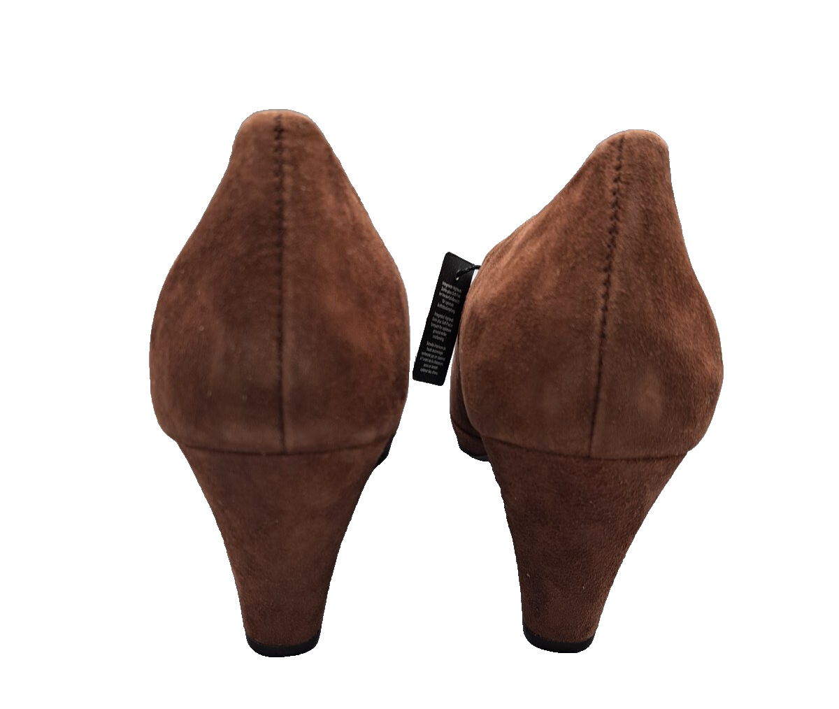bugatti Damen Pumps Gr. 38 Braun Veloursoptik Blockabsatz Genial Insole G2
