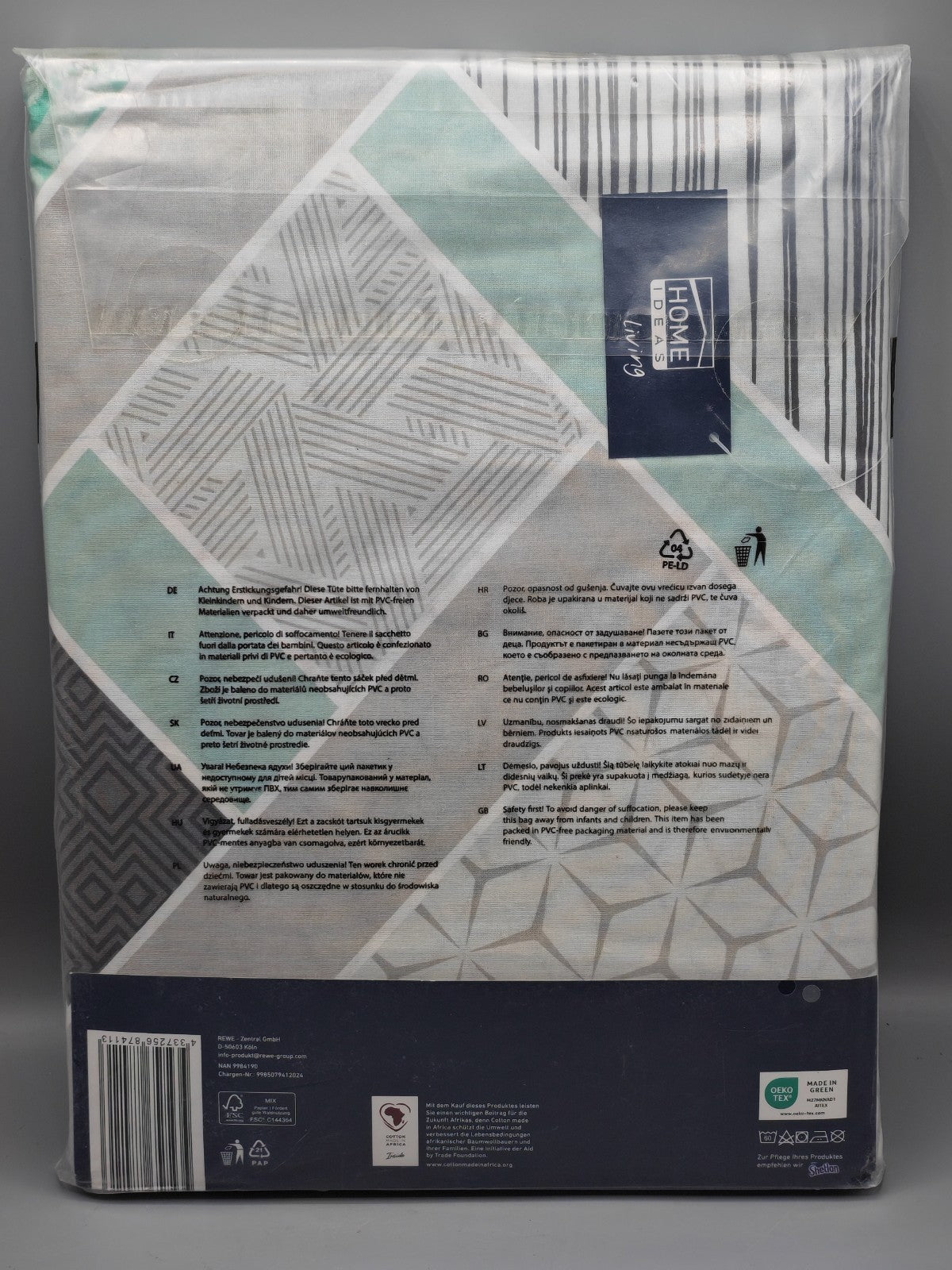 Home Ideas Living Renforce Bettwäsche-Garnitur 155x220 + 80x80