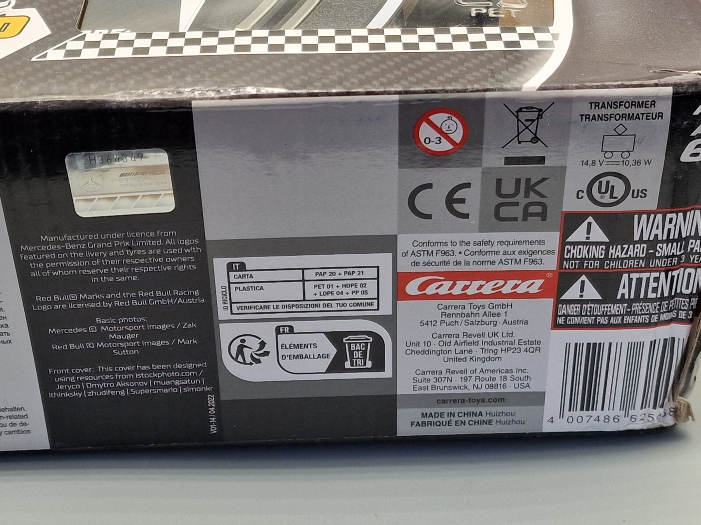 Carrera Go, Max Performance, Rennbahn