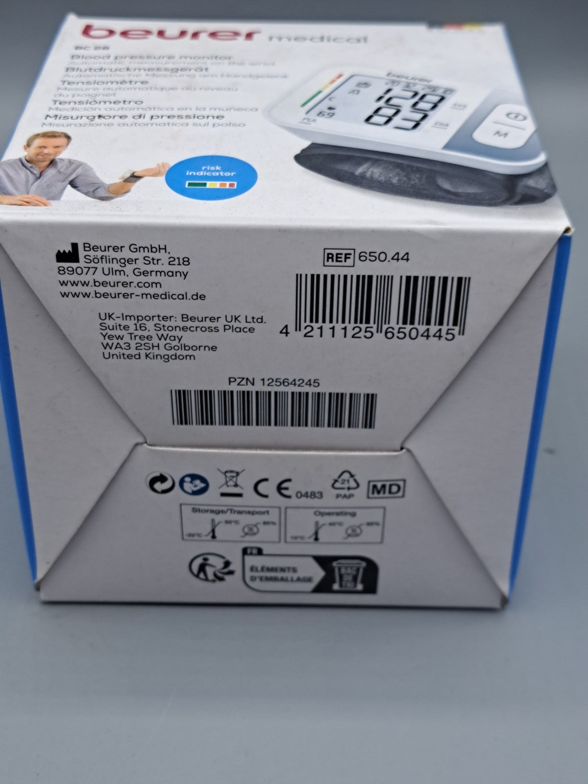 Beurer BC 28 Handgelenk-Blutdruckmessgerät