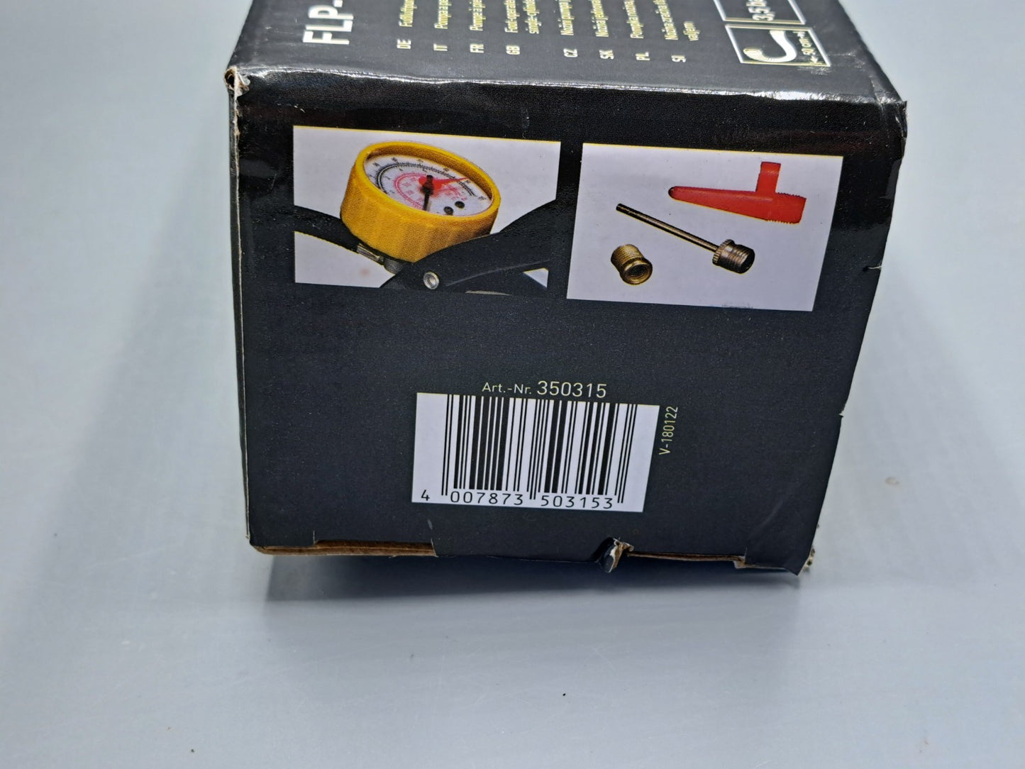 Fußluftpumpe Einzylinder 3,5 Bar FLP-1/3,5