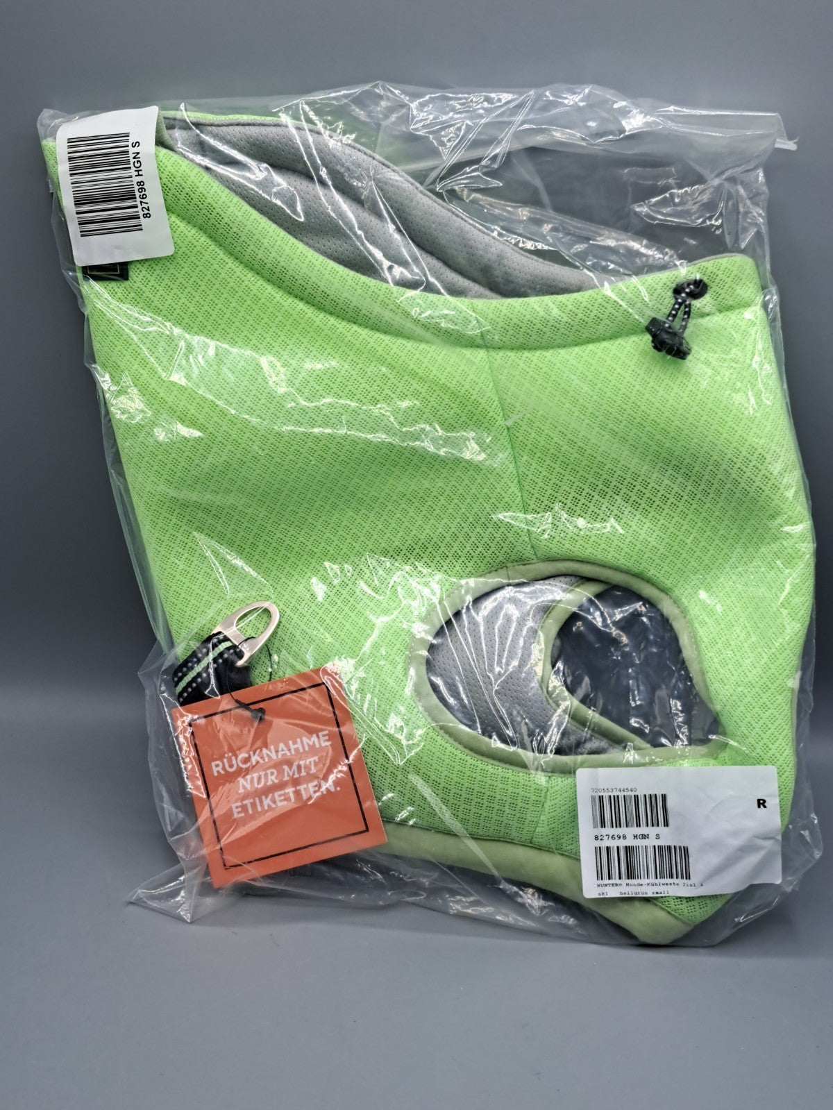 Hunter Hunde-Kühlweste 2in1 Hellgrün Größe S