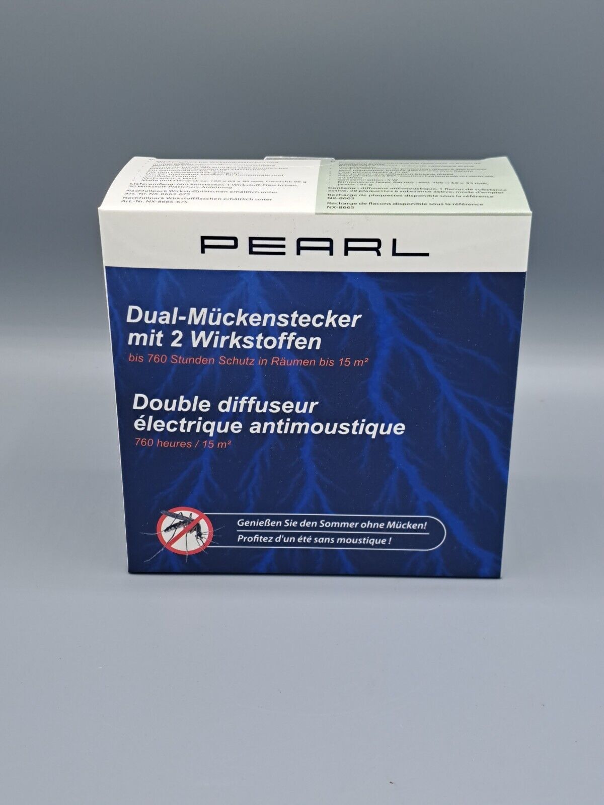 Pearl Dual Mückenstecker mit 2 Wirkstoffen