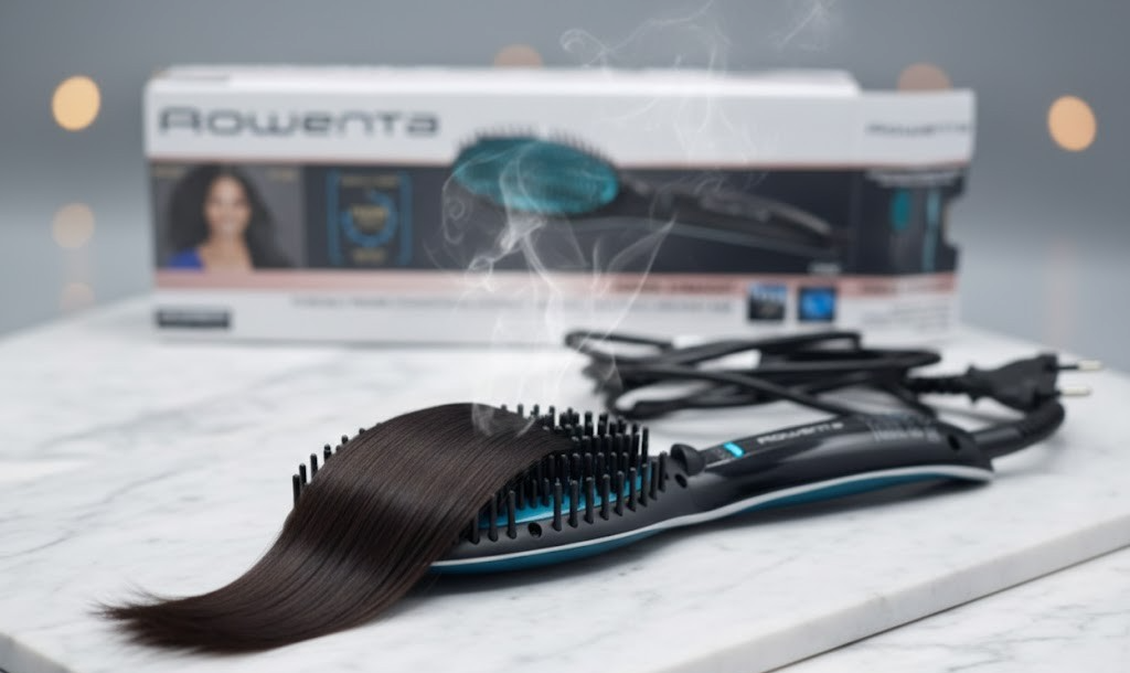 Rowenta Powerstraight Glättbürste Haarstyler Alle Haartypen
