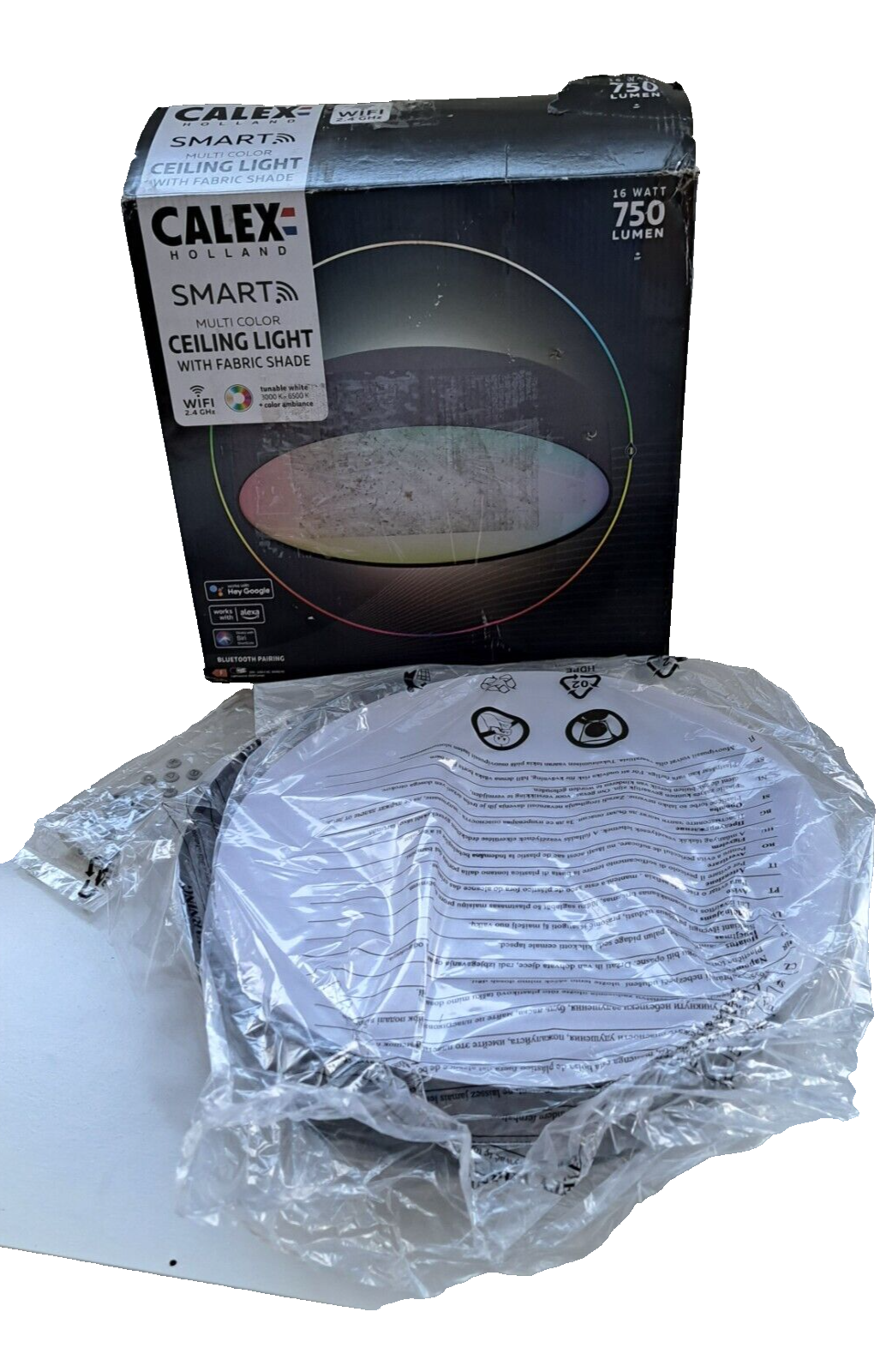 Calex Holland Smart Multi Color Ceiling Light Lampe