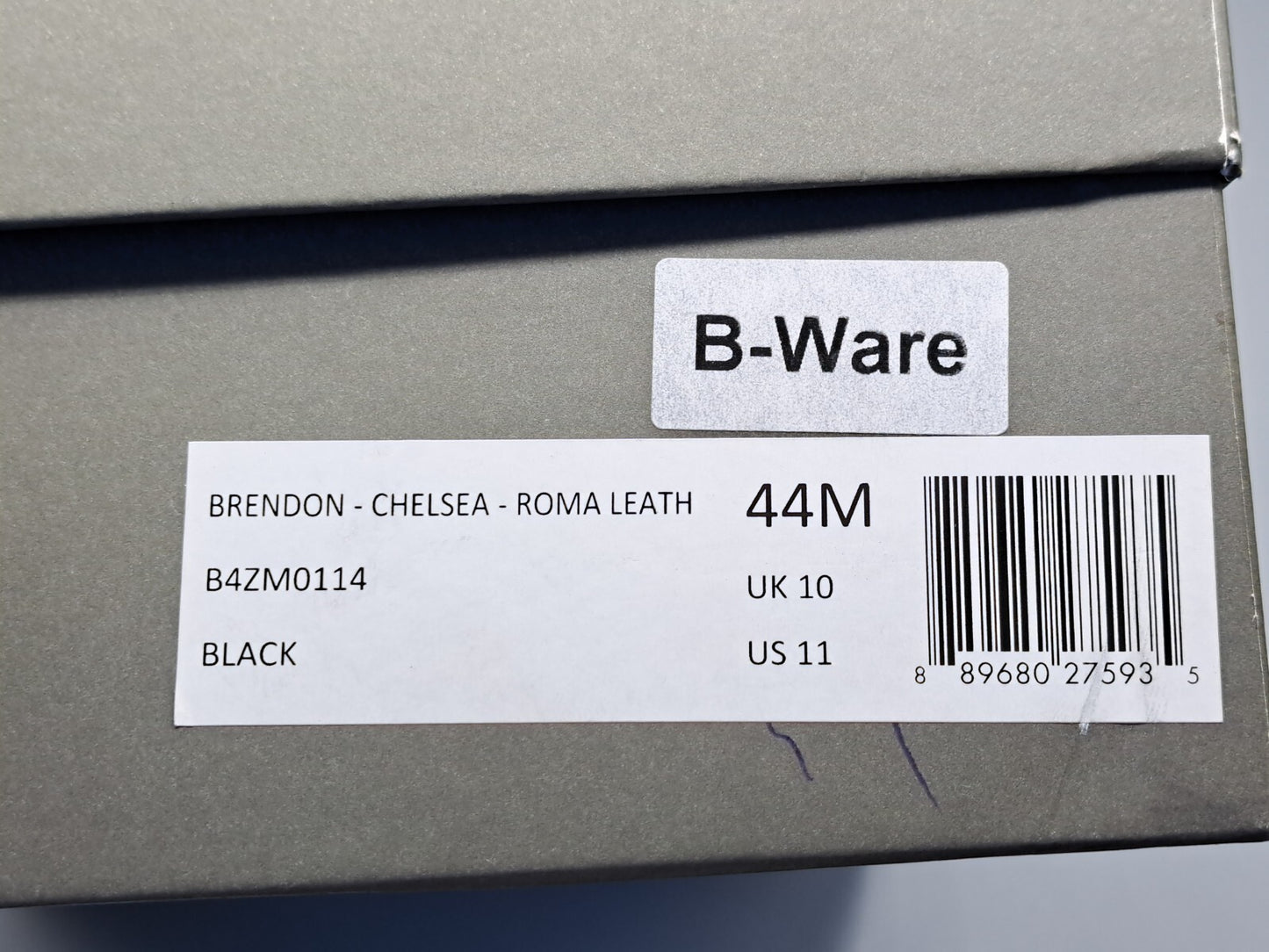 Allsaints Brendon - Chelsea Roma Leather, Schwarz, Größe 44