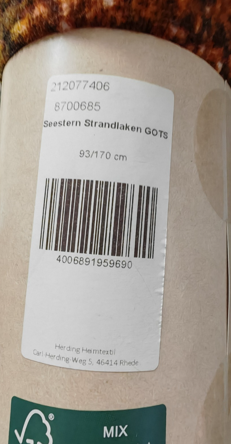 Strandlaken 93x170cm Baumwolle Strandtuch Badetuch Saunatuch Duschtuch Groß E5