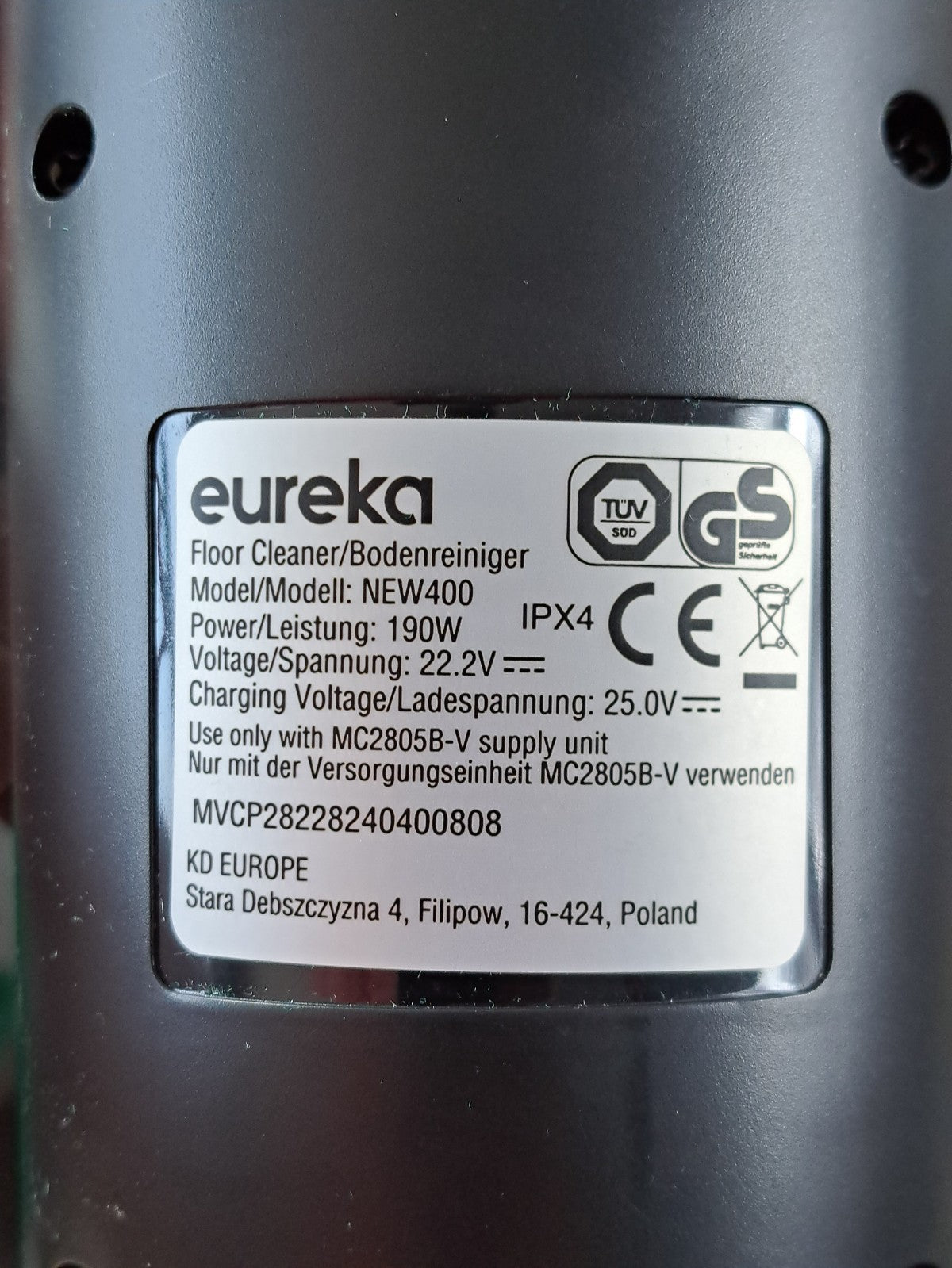Eureka NEW400 Bodenreiniger