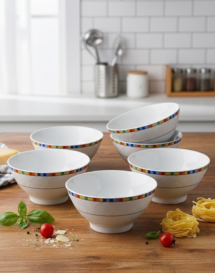 Arte Viva Venezia Schüssel Set 6tlg Servierschalen Porzellan Geschirr Küche