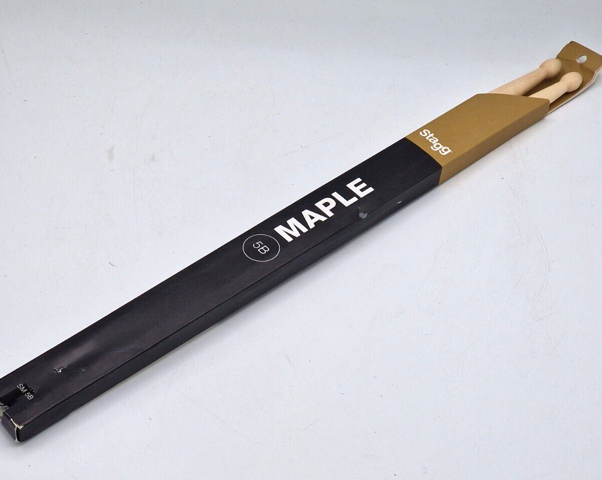 5B Drum Sticks Maple Ahorn SM5B Paar Stagg