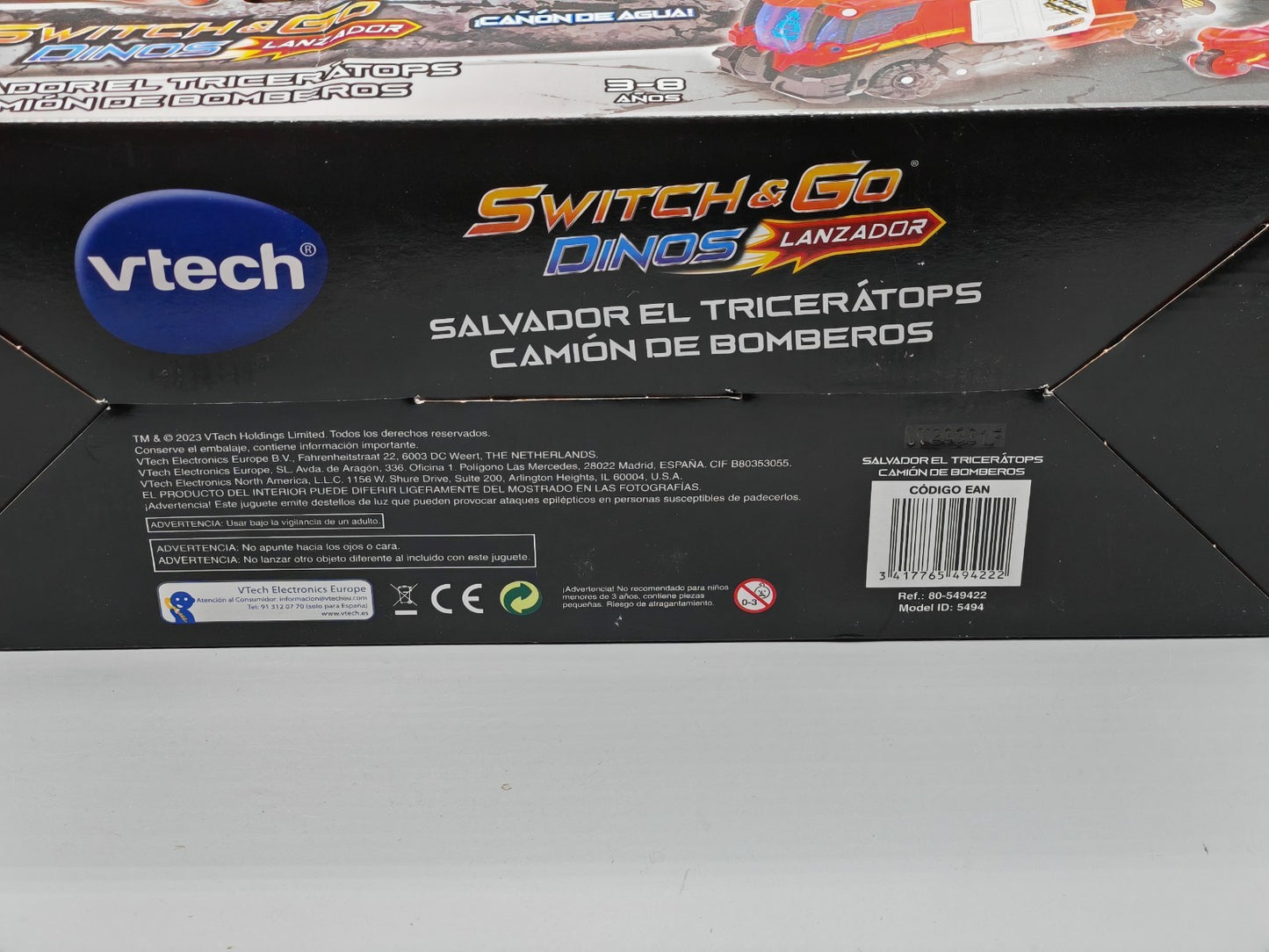 VTech Switch & Go 2-in-1 Dino Auto – Spielzeugfahrzeug mit Verwandlungsfunktion