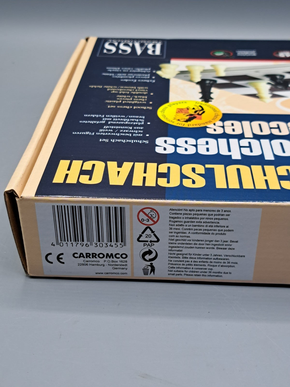 Schul-Schach von Bass Traditional