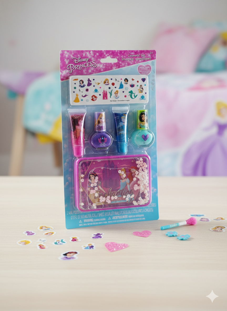 Disney Princess Cosmetic Set Kinder Schminkset Beauty Spielzeug
