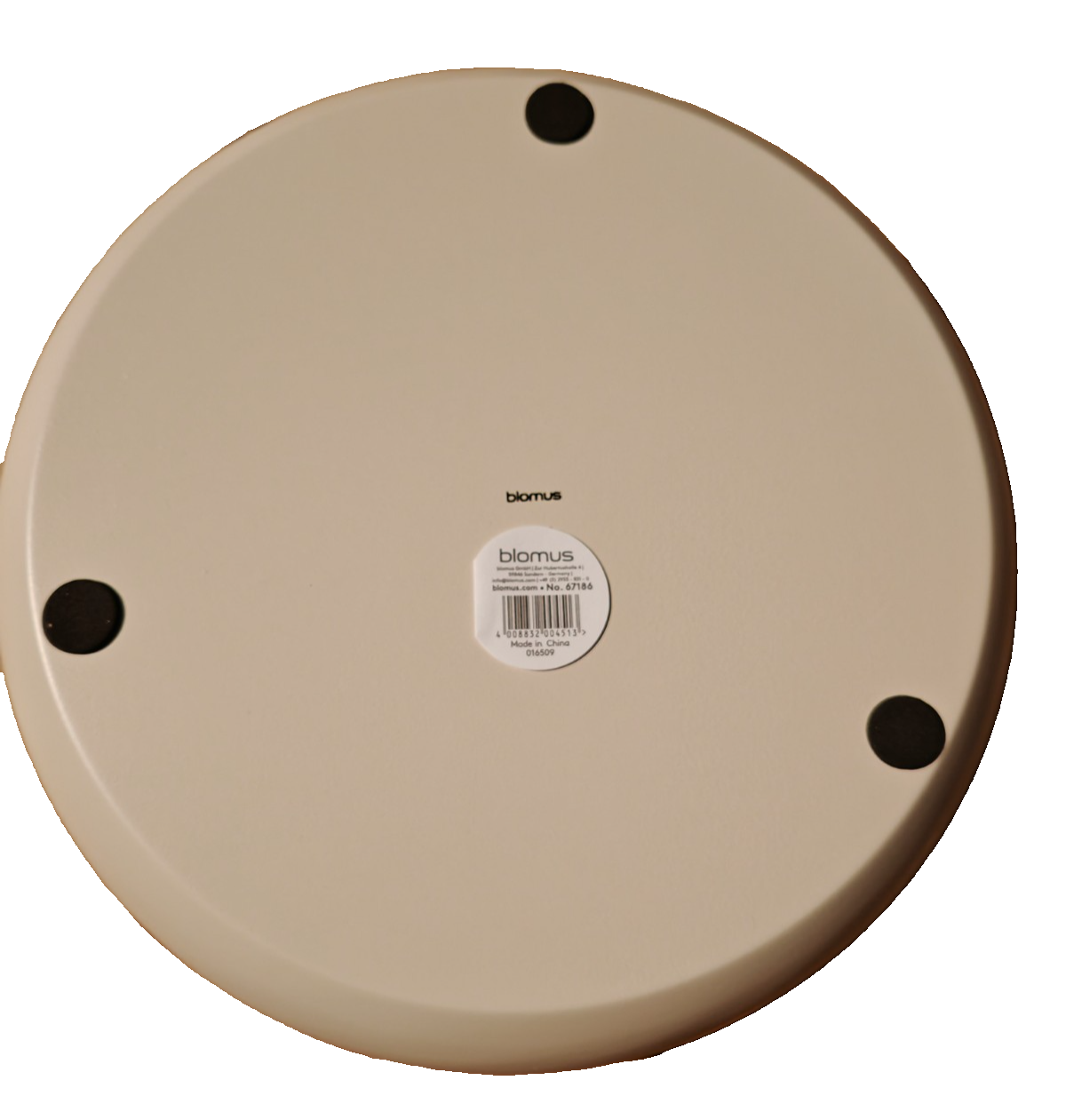 Blomus 4er Set Blumenuntertopf Untersetzer Sand Pflanzentopf