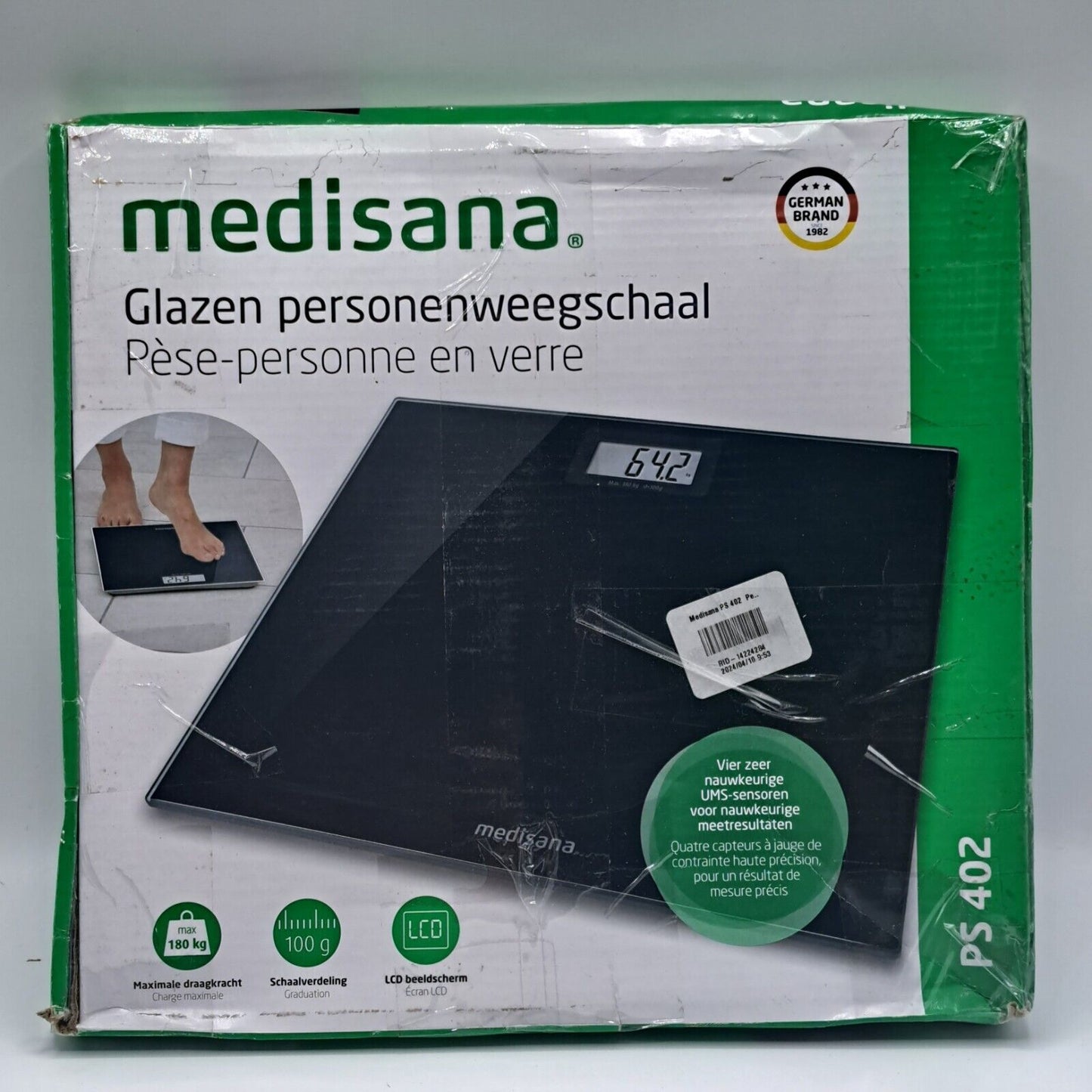 Medisana Personenwaage PS402, Waage, Badezimmer
