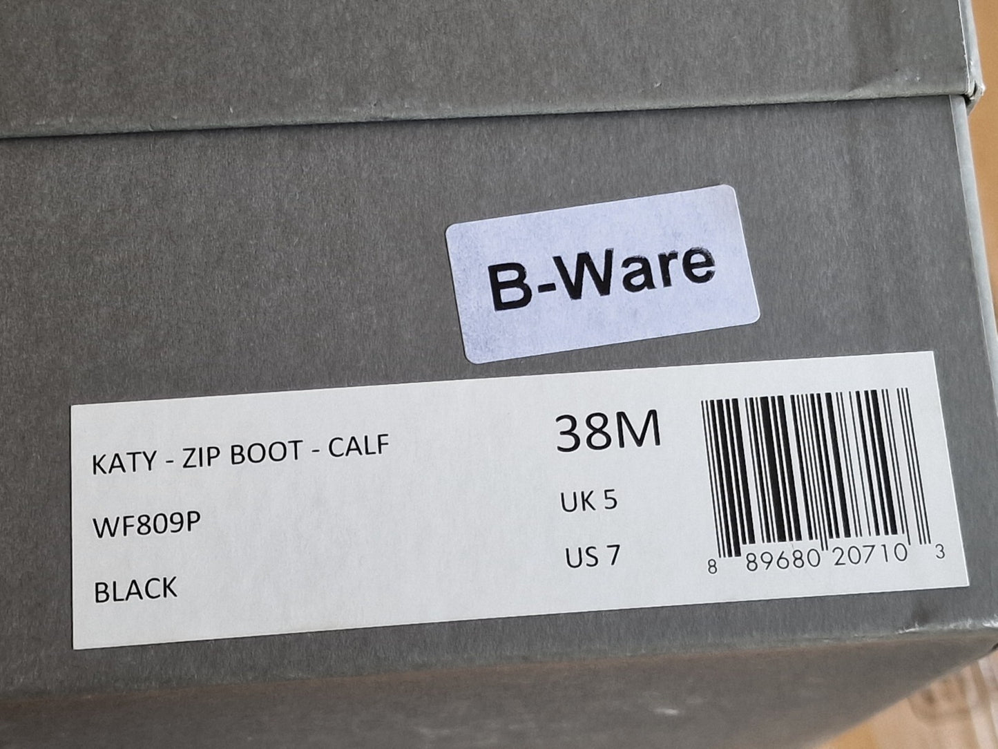 Allsaints Katy - Zip Boot - Schwarz, Damen Größe 38