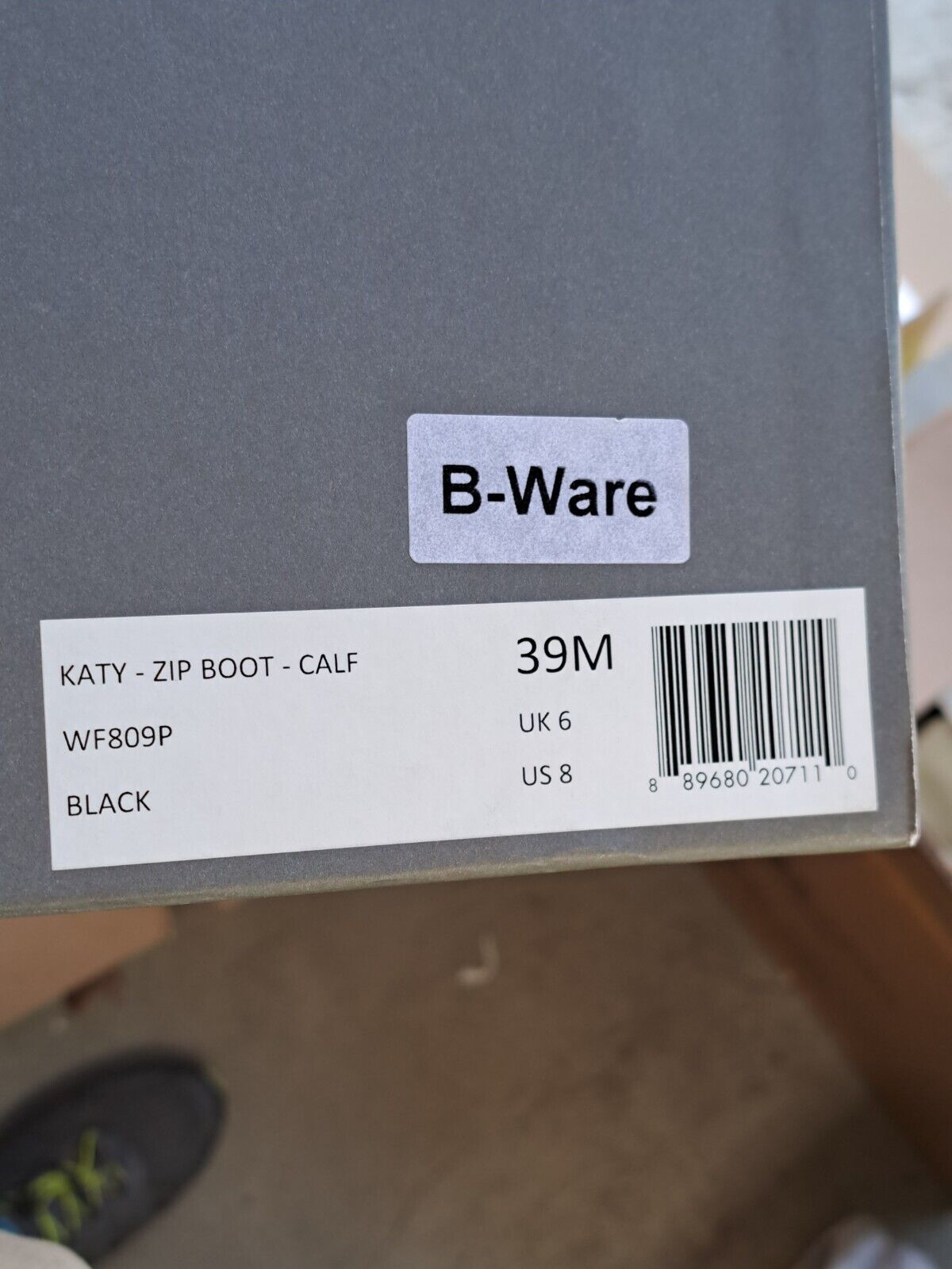 Allsaints Katy - Zip Boot - Schwarz, Damen Größe 39