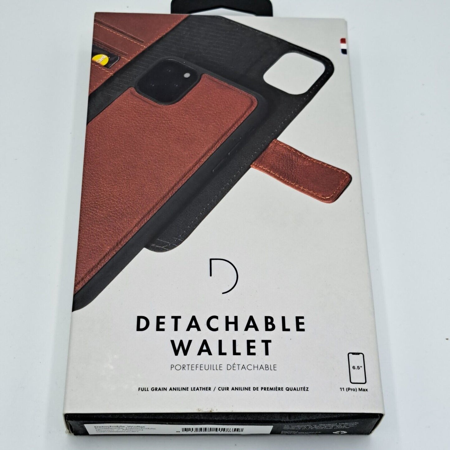 Detachable Wallet Full Grain Aniline Leather Iphone 11 Pro