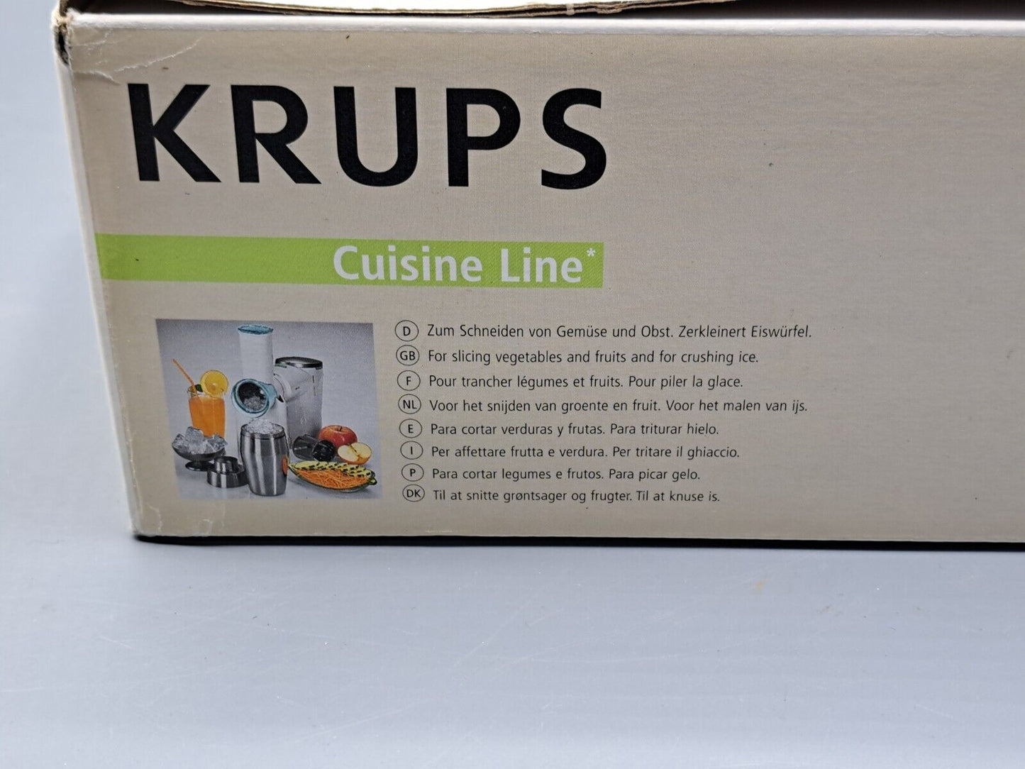 Krups Cuisine Line Schneidezubehör, Küchengerät, Gemüse