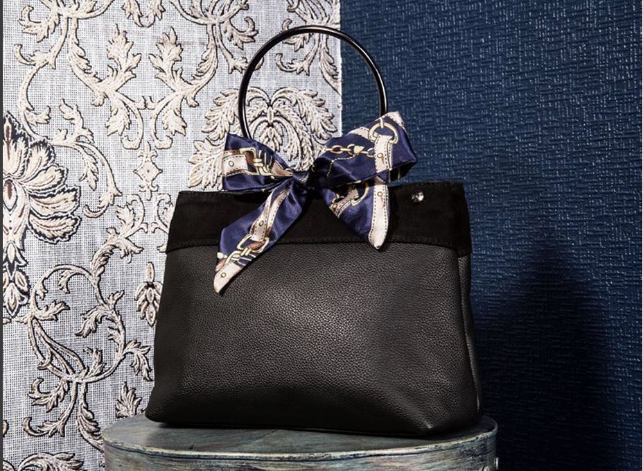Desiderius, Classic Blogger Edition Cailin, schwarz, Luxustasche, Echtleder