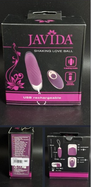 Javida Shaking Love Ball Lustkugel