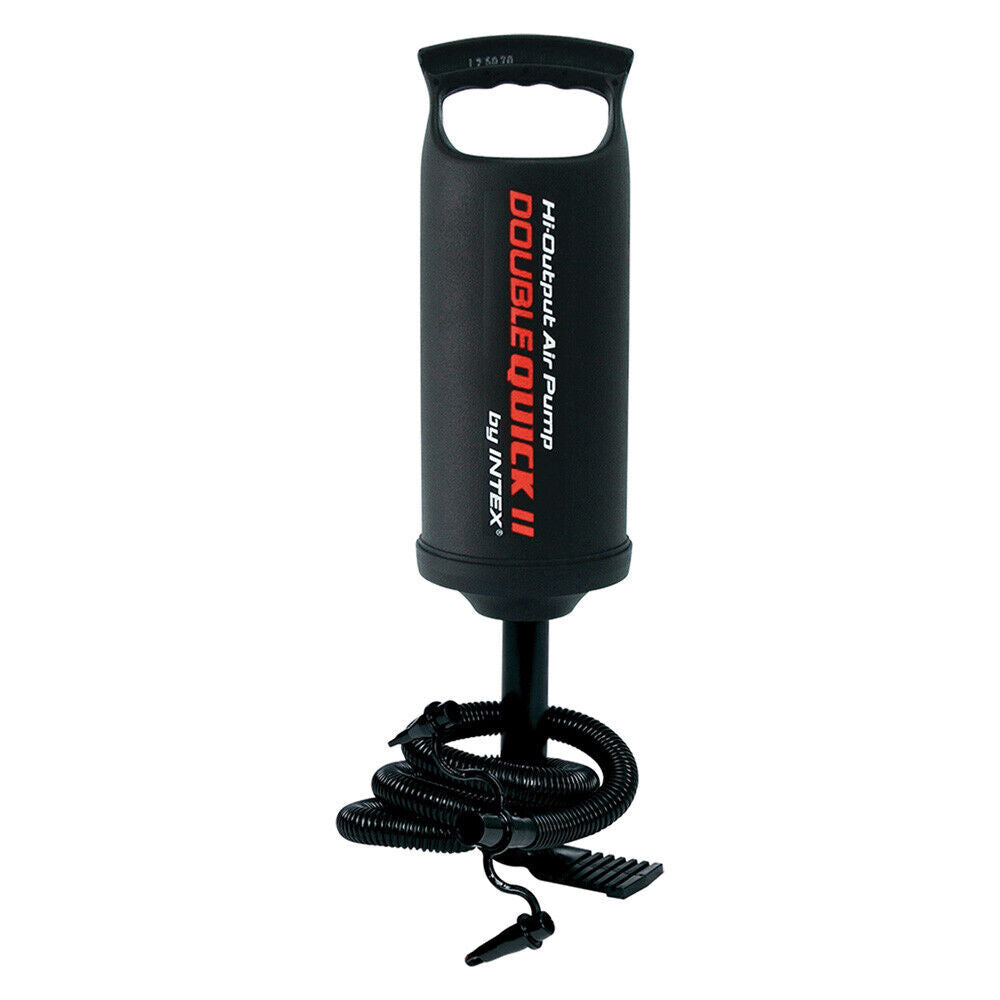 Intex Handpumpe – Double Quick II Luftpumpe für Luftmatratzen