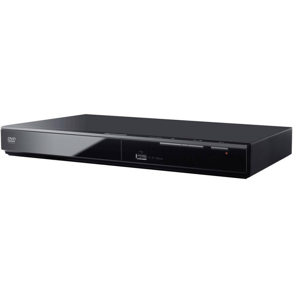 Panasonic DVD-S500EG-K DVD Player CD MP3 USB Wiedergabe HDMI Schwarz Kompakt A9