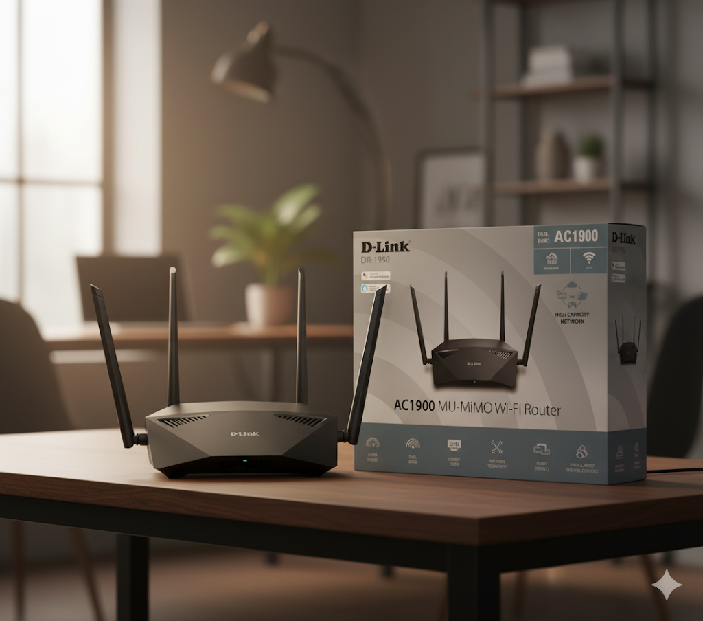 D-Link Dir-1950 AC1900 Mu-MIMO Wi-Fi Router