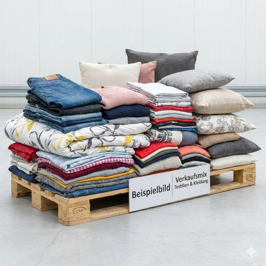 Mix Palette Kleidung Textilien Wiederverkäufer A-B-C Ware Restposten