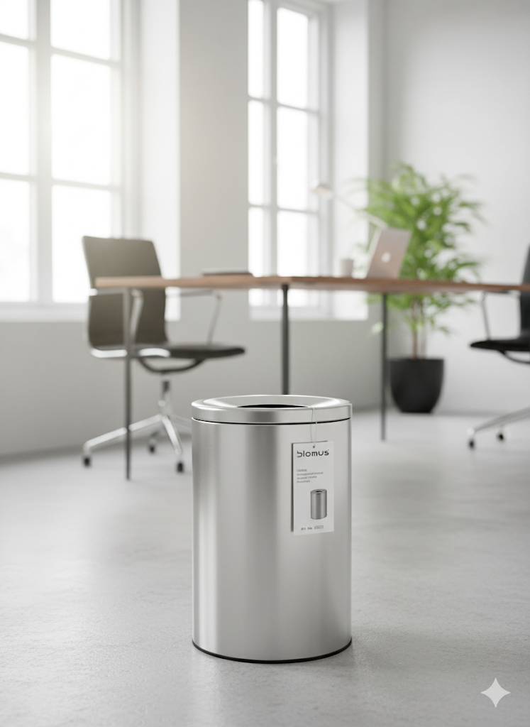 Blomus Papierkorb 65253 Hähe 38cm, Neuwertige Retoure