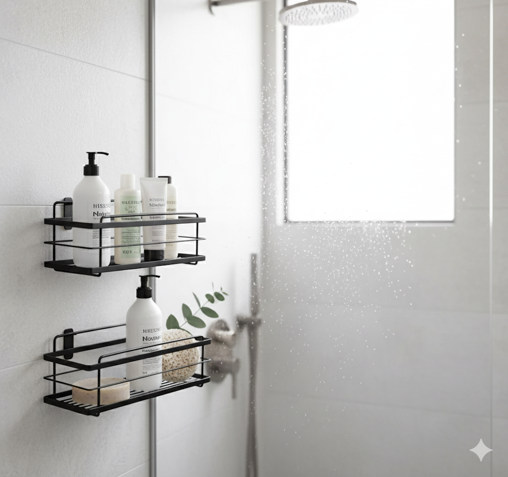 kincmax Badezimmer, Duschregal