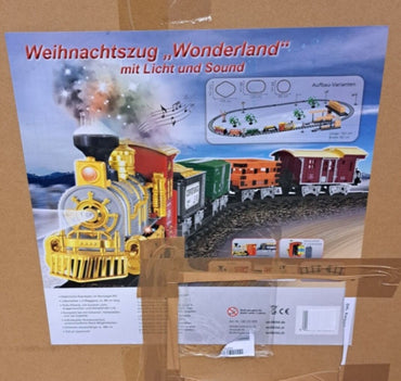 LED-Weihnachtszug "Wonderland" mit Zubehör 14 tlg.