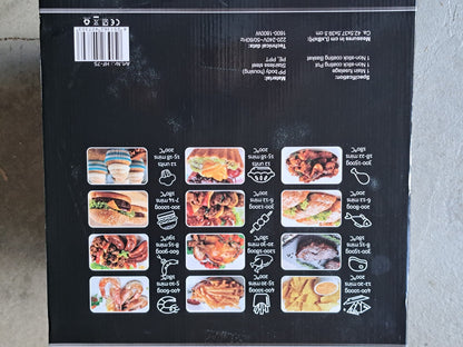 DMS Air Fryer HF-7S, 7 Liter Heißluftfritteuse