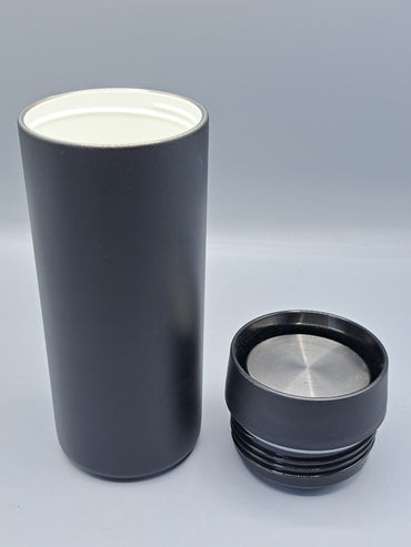 Silberthal Thermo Kaffeebecher Schwarz Matt