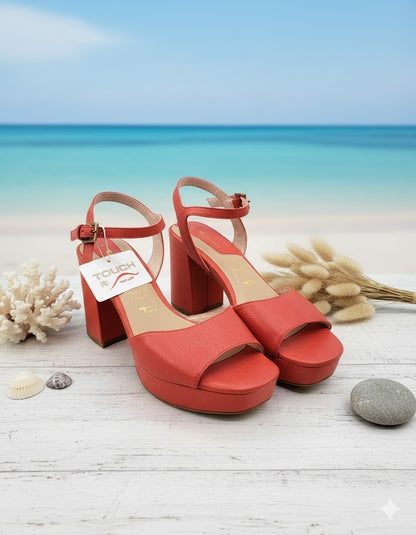 Tamaris Damenschuhe Elegant Rot Größe 40 Bequeme Damen Schuhe