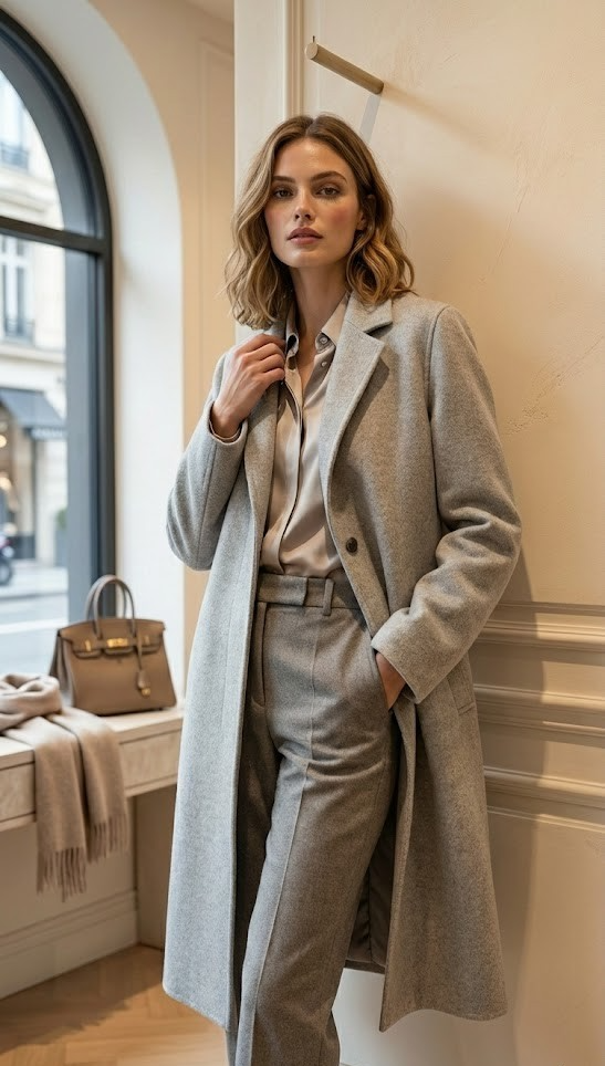 TCM Tchibo Damen Mantel Gr. 36 Regular Fit Klassisch Zeitlos Coat