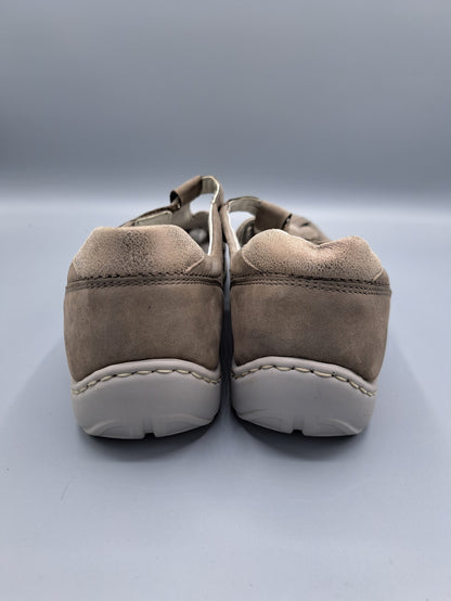 Proaktiv Waldläufer Damenschuhe Offen Braun Größe 40,5 Bequeme Schuhe