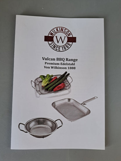 WILKINSON 1888 LTD Grillpfanne Perforiert abnehmbarer Griff Edelstahl