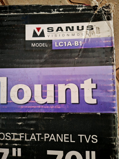 Sanus VisionMount LC1A-B1 TV Deckenhalterung 37-70 Zoll schwenkbar neigbar A9