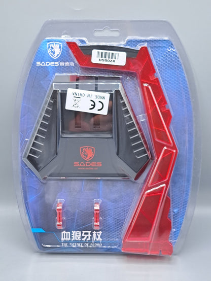 Sades Staff of Blood Red Gaming Headset Earphone Stand Holder