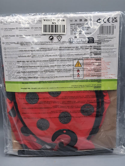 Amscan Little Ladybug Kinderkostüm Größe 92 🐞 Marienkäfer Kostüm Fasching