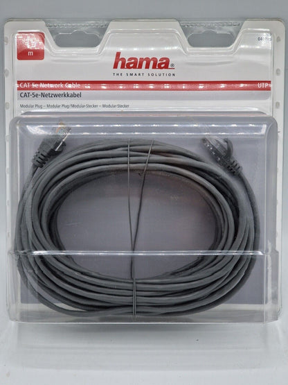 Hama CAT 5e Netwerkkabel 15 Meter Grau