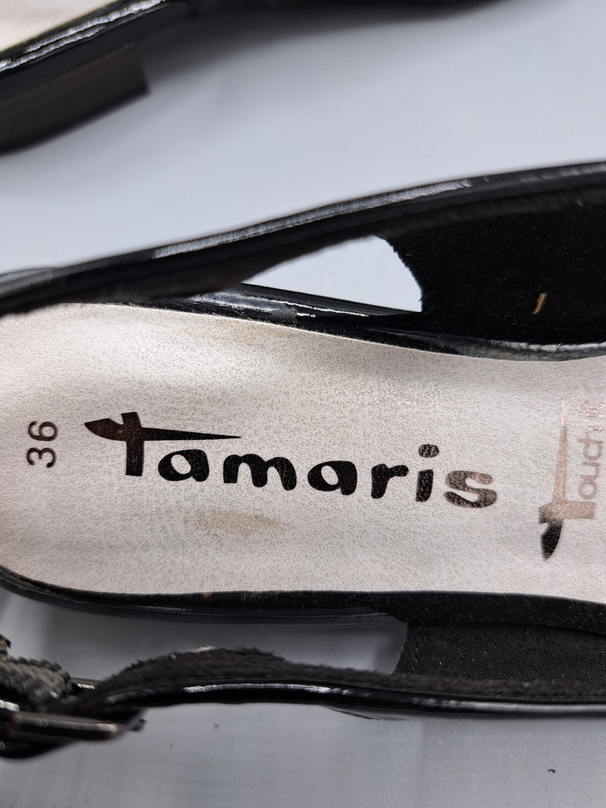 Tamaris Pumps Gr. 36 Schwarz – Elegant & bequem mit Anti-Shokk Absatz