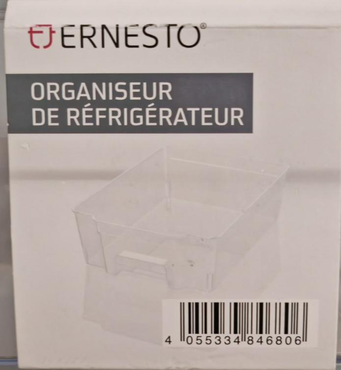 Ernesto Kühlschrank Organizer 5 Liter Frischhaltebox Vorratsbox Stapelbox  B5
